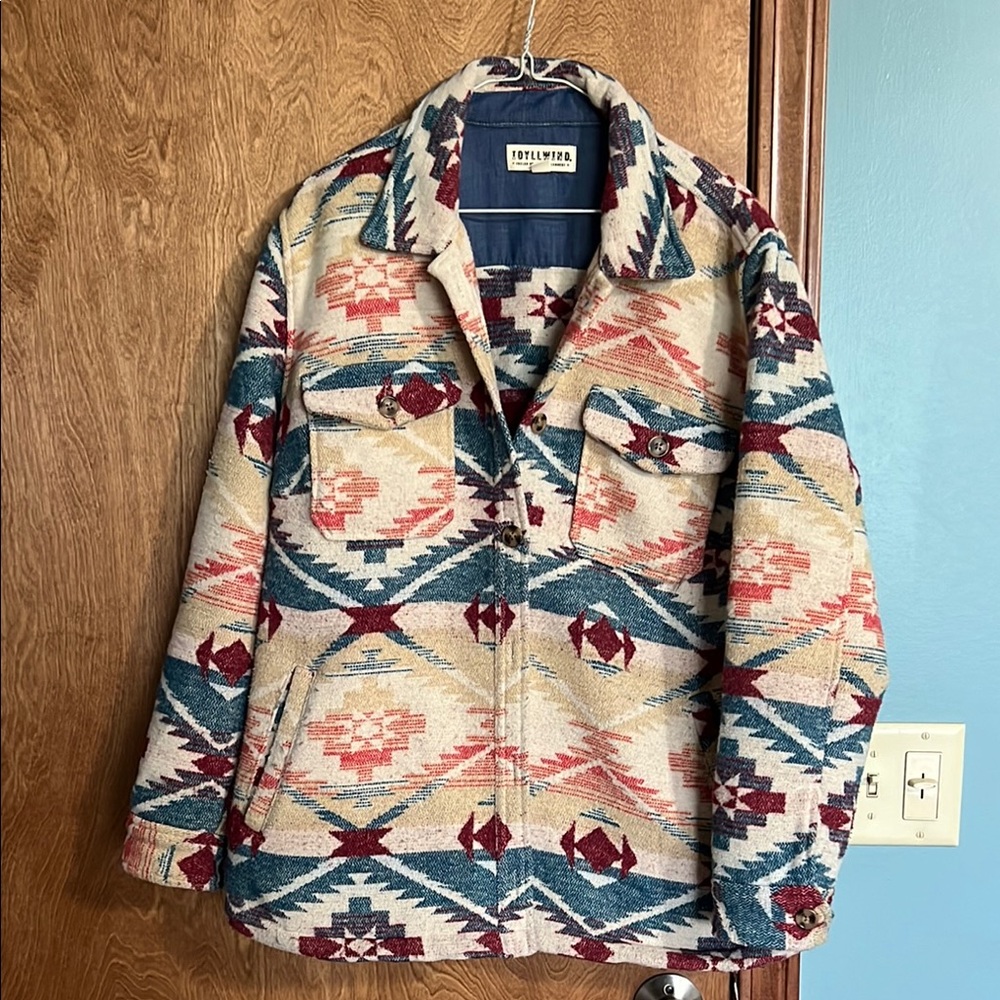 Southwestern Patterned Jacket - image 1